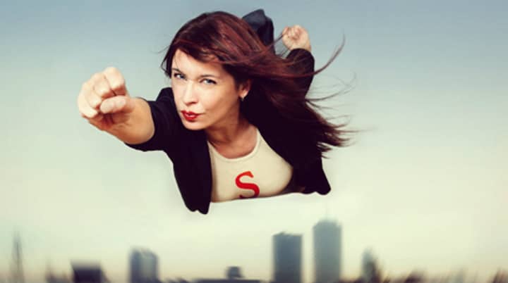 ženska supermen biznis